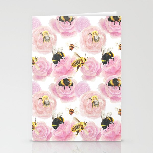 Busy Bees Stationery Cards