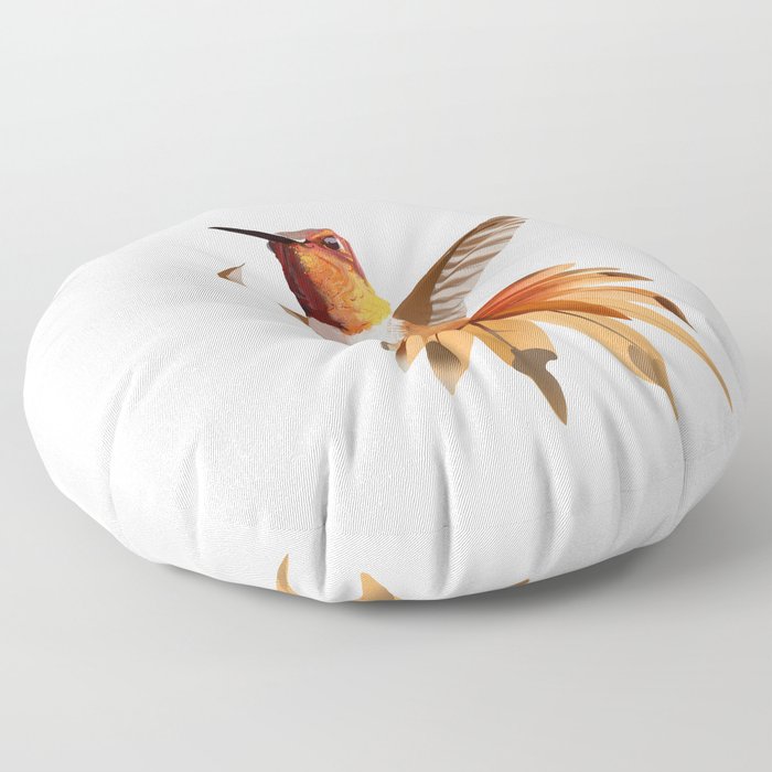 Hummingbird Floor Pillow