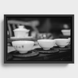 Chinese Tea Framed Canvas