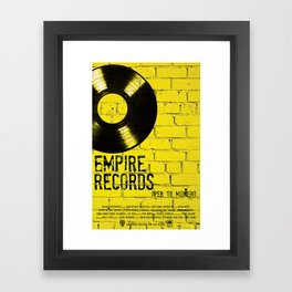 Empire Records Framed Art Print