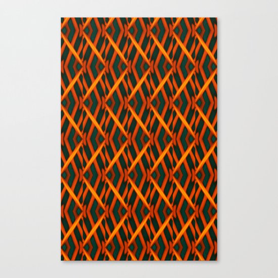 GEOMETRIC MARANTA Canvas Print