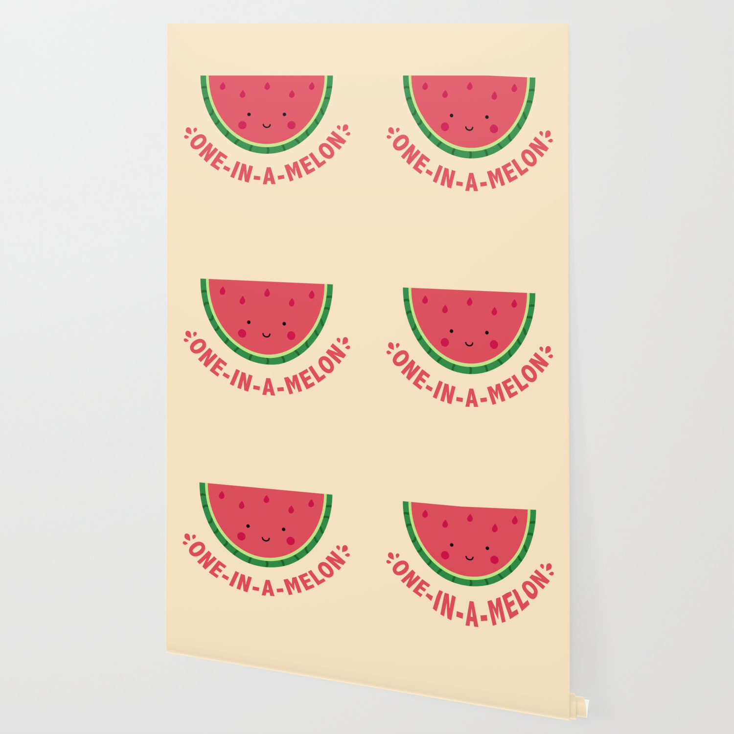 One In A Melon Watermelon Wallpaper By Designmindsboutique