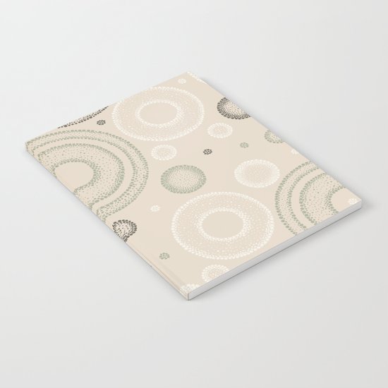 Retro Dotted Pattern 03 Notebook