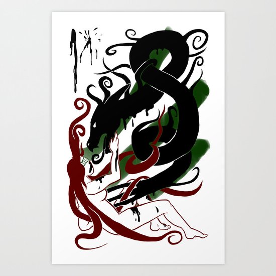 The Better Demons of our Nature Art Print