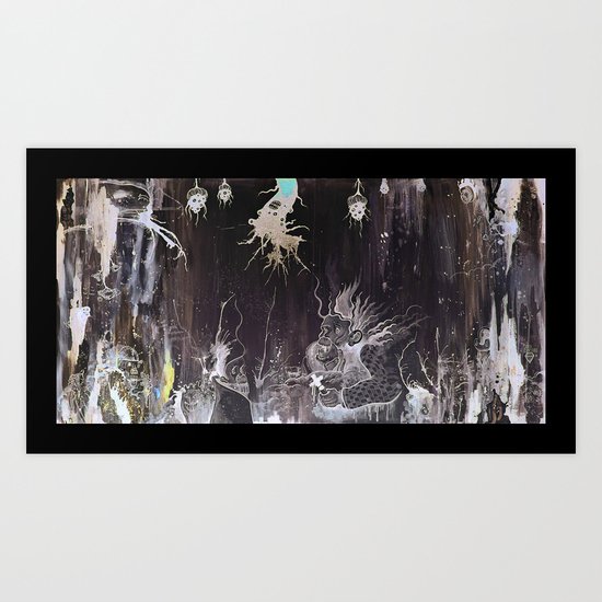 Black and White and a Rubin Art Print