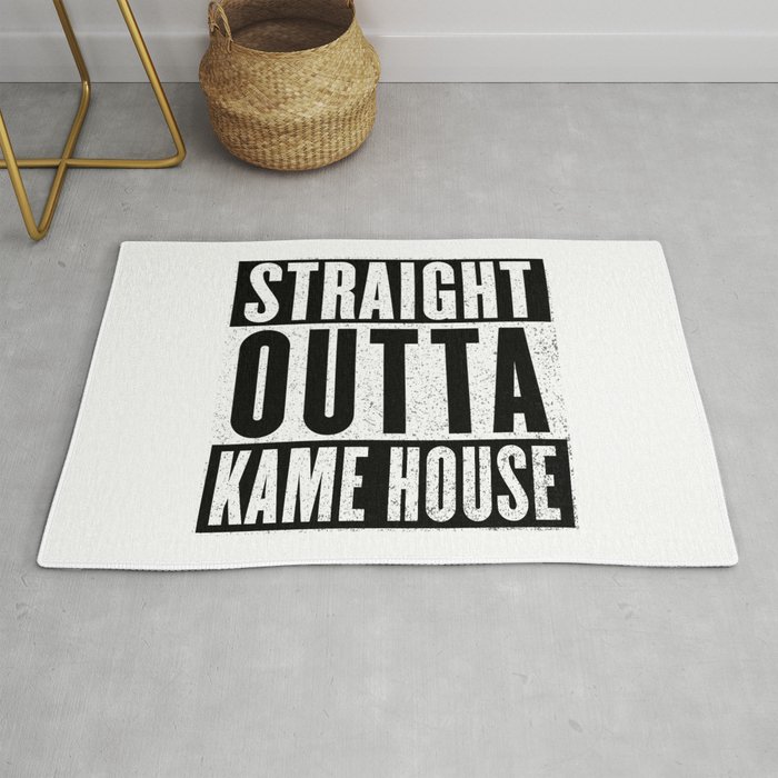 Straight Outta Kame House Rug