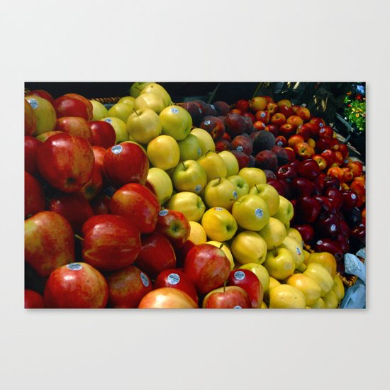 Farmer's Market Canvas Print