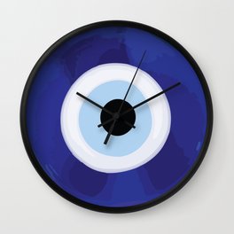 Evil Eye Wall Clock