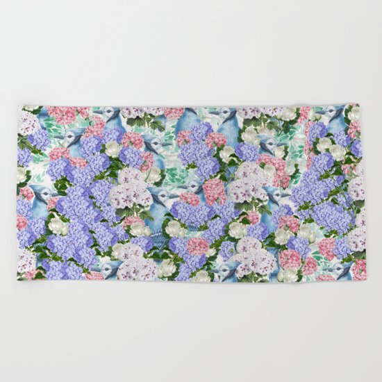 Tender Blossom Beach Towel