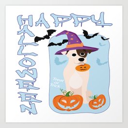 happy halloween Art Print