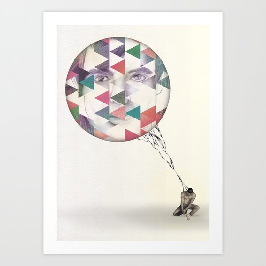 Restless Art Print