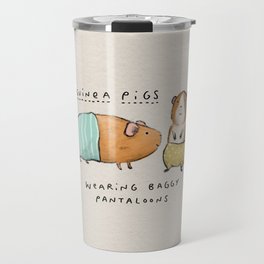 Guinea Pigs Wearing Baggy Pantaloons Travel Mug