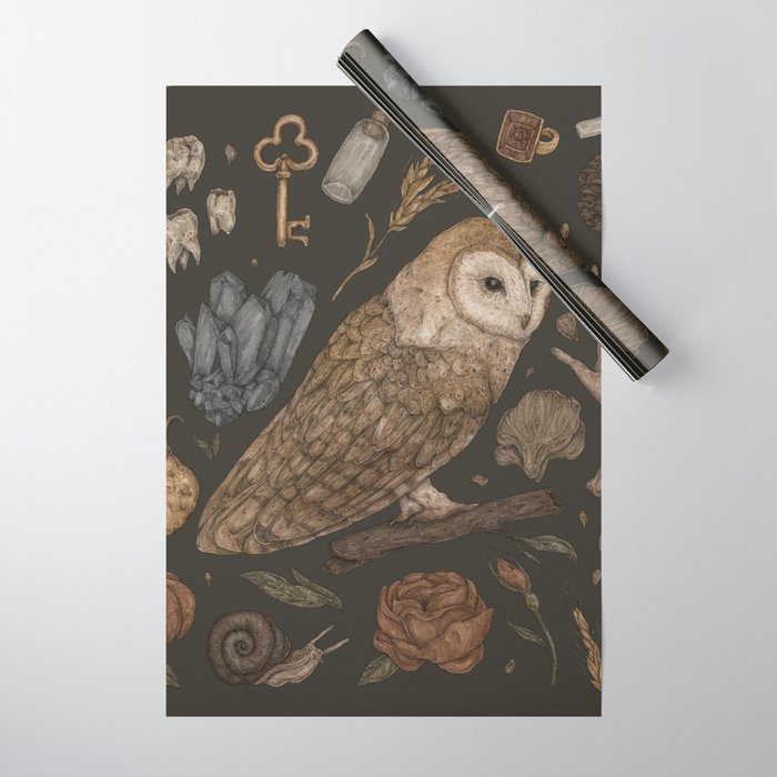 Owl wrapping paper hotsell