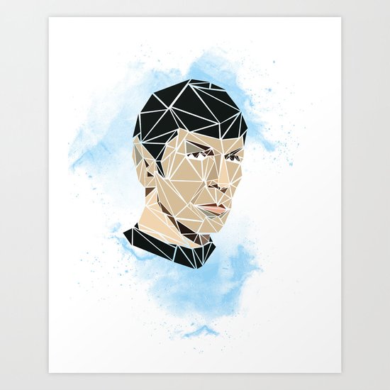 Spock Art Print