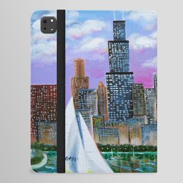 Magnificent Chicago Skyline iPad Folio Case
