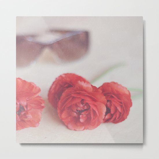 Rosy Outlook Metal Print