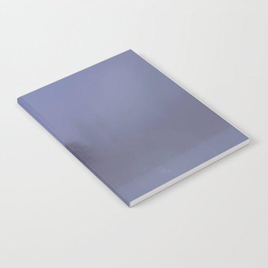 Silent Night in Foggy Atmosphere Notebook