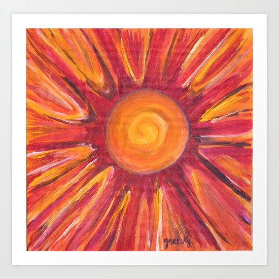 Sunshine Art Print