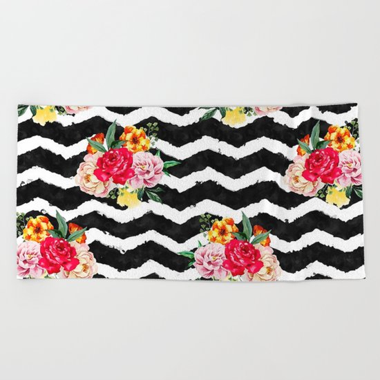 The Law is a Lady #prints #society6 Beach Towel