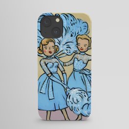 Sisters: White Christmas iPhone Case