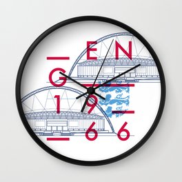 Wembley Stadium - England Wall Clock