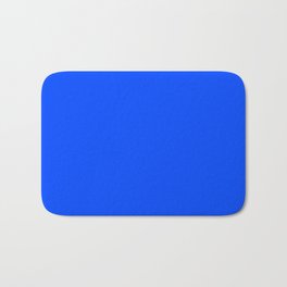 Blue (RYB) Bath Mat | Funny, Painting, Graphic Design, Vector 