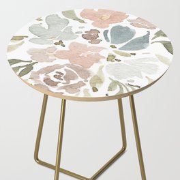 Heidi Floral Art Side Table