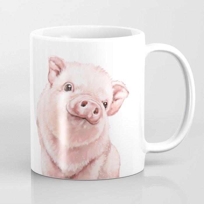 Pink Baby Pig Coffee Mug