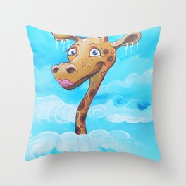 Up to the skies Throw Pillow