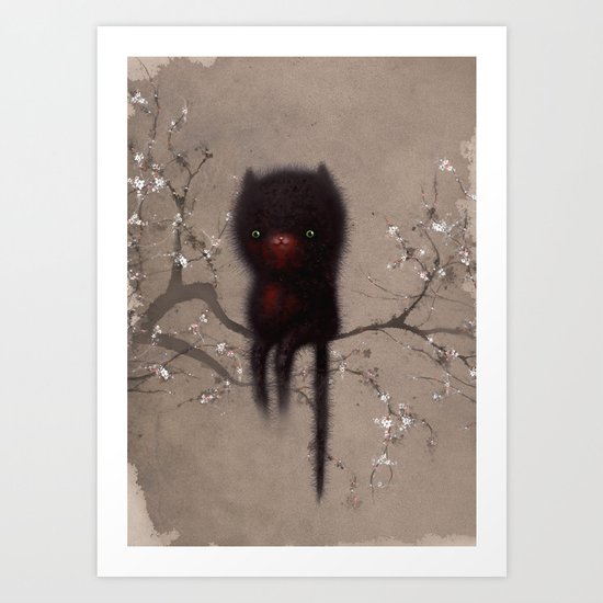 Bellamy and the Birds Art Print
