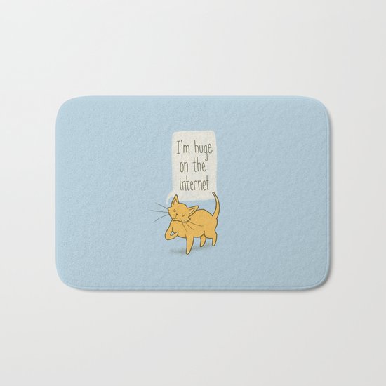 Huge on the Internet Bath Mat