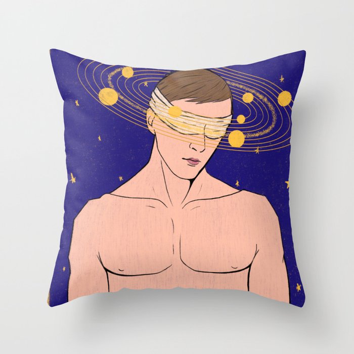 Center of the Universe Throw Pillow