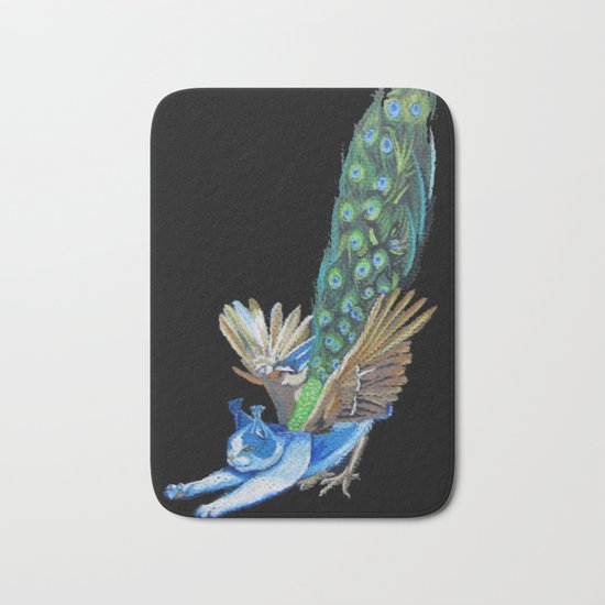 Goddess of Many Eyes 4 Bath Mat