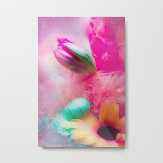SPRING COLORS Metal Print