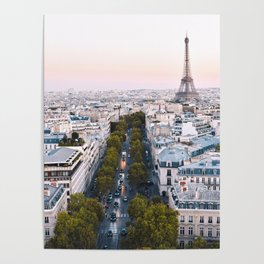 Paris City Poster