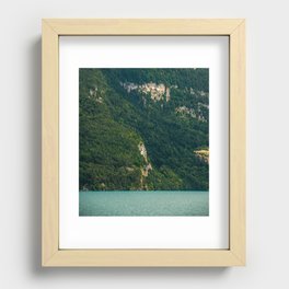 Souvenirs from Switzerland Recessed Framed Print