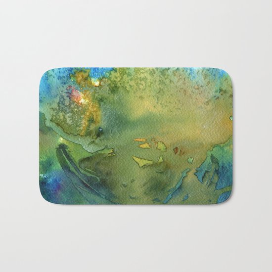 Grün Bath Mat