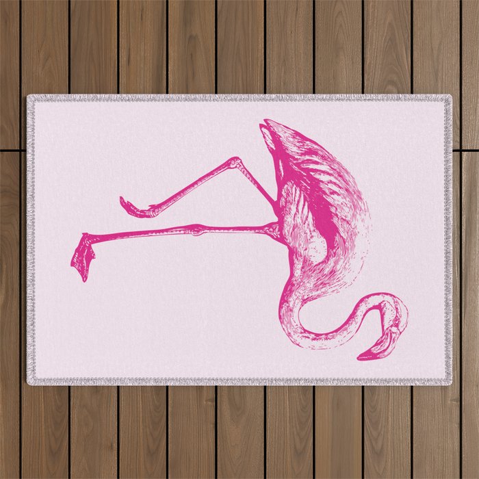Flamingo | Pink Flamingo | Outdoor Rug