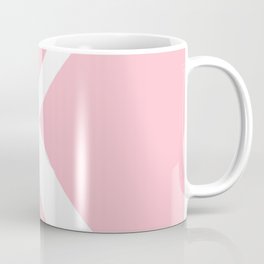 K MONOGRAM (WHITE & PINK) Mug