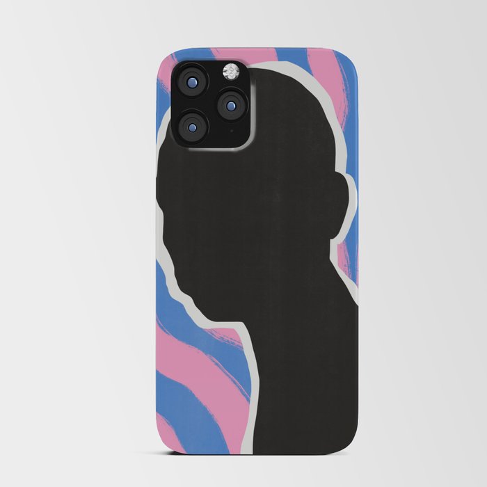 Anonymous portrait 02 iPhone Card Case