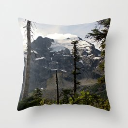 Into the Wild while in Whistler Canada Throw Pillow