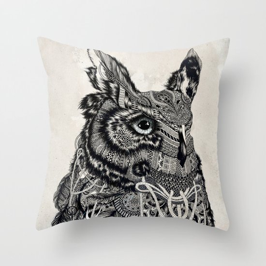 Owl Throw Pillow