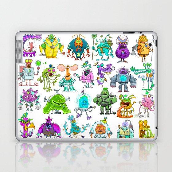 All the Aliens Laptop & iPad Skin
