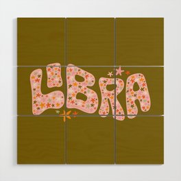 Starry Libra Wood Wall Art