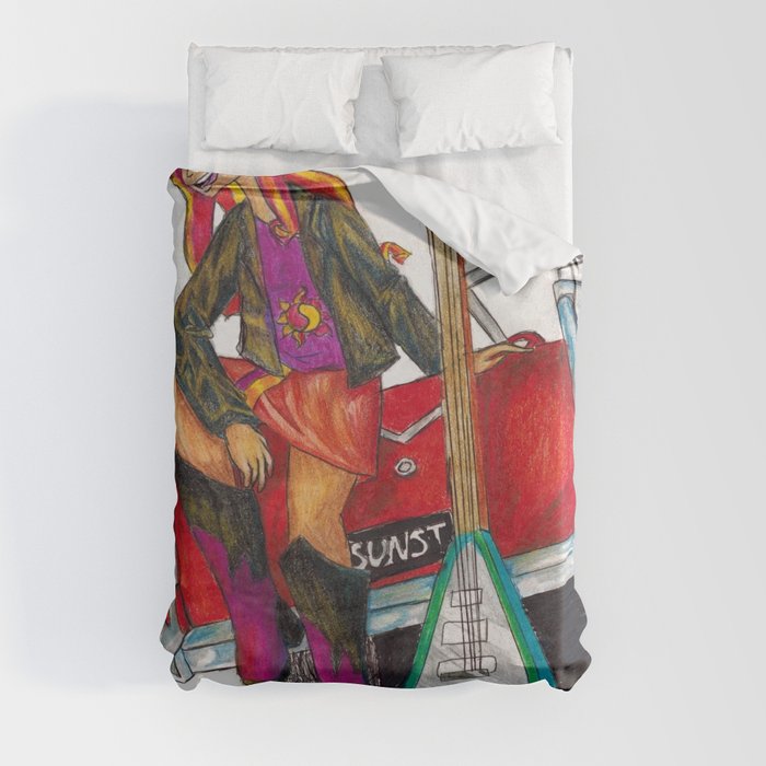 Rockin n Rollin Duvet Cover