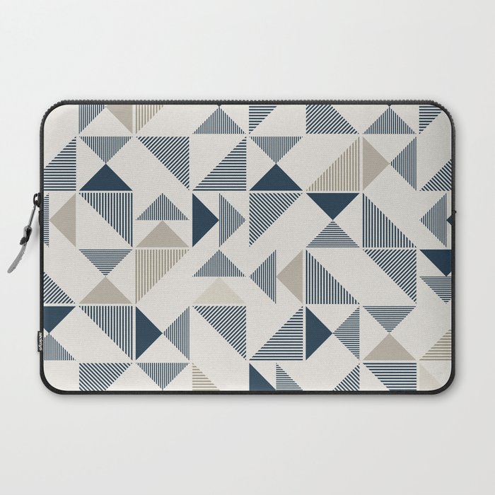 Retro Mcm Triangle Wallpaper Laptop Sleeve By Old Soul Retro Society6