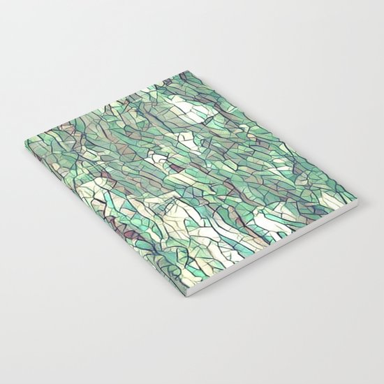 Abstract green Notebook