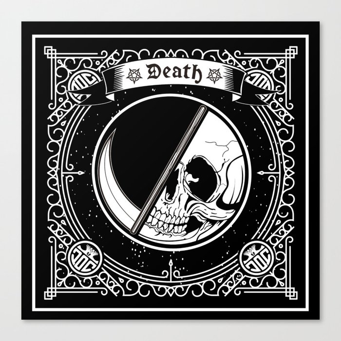 Death Canvas Print