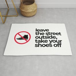 Shoes Off Rugs For Any Room Or Decor, Take Your Shoes Off Rug