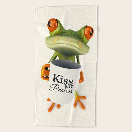 KISS ME Beach Towel